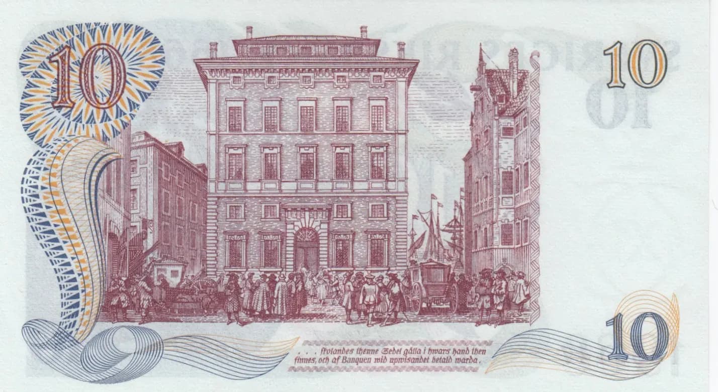 10 kronor 1968 from Sweden, P-56 (1968) — image 2