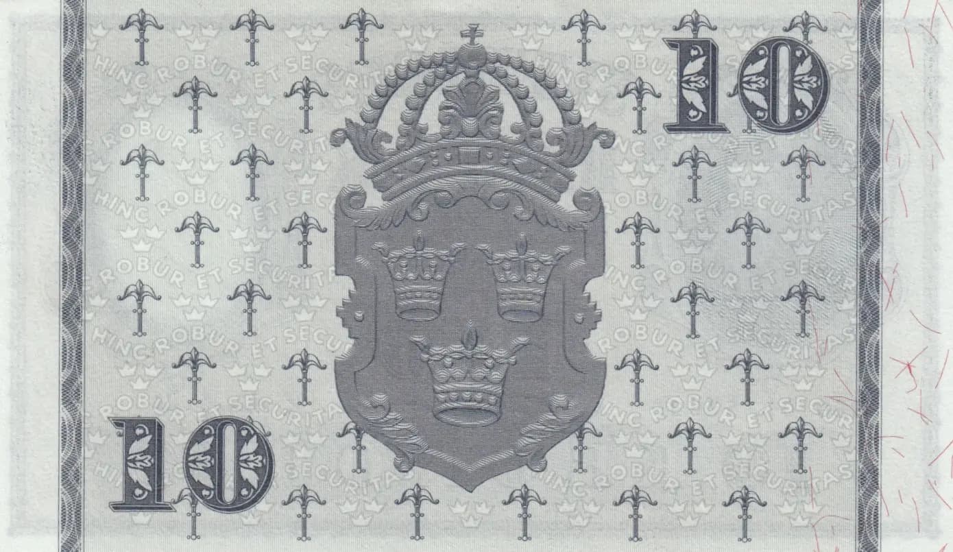 10 kronor 1960 from Sweden, P-43h (1960) — image 2