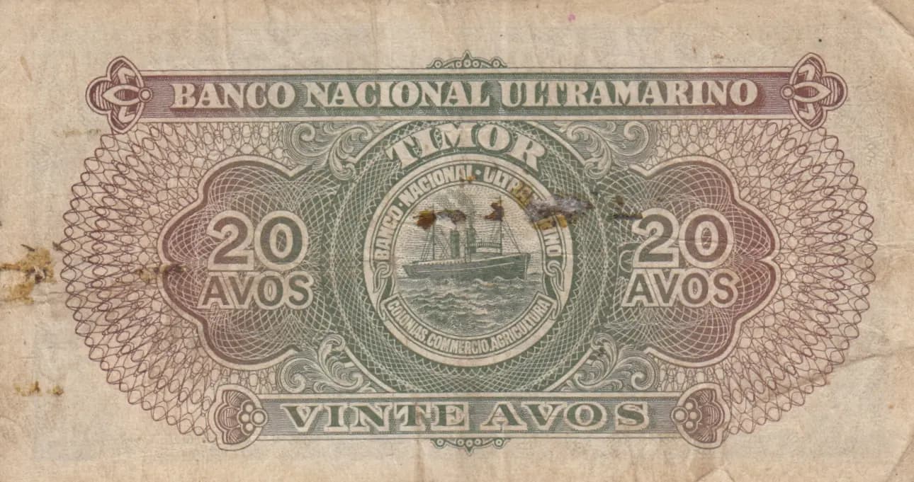20 avos 1948 from Timor, P-21 (1948) — image 2