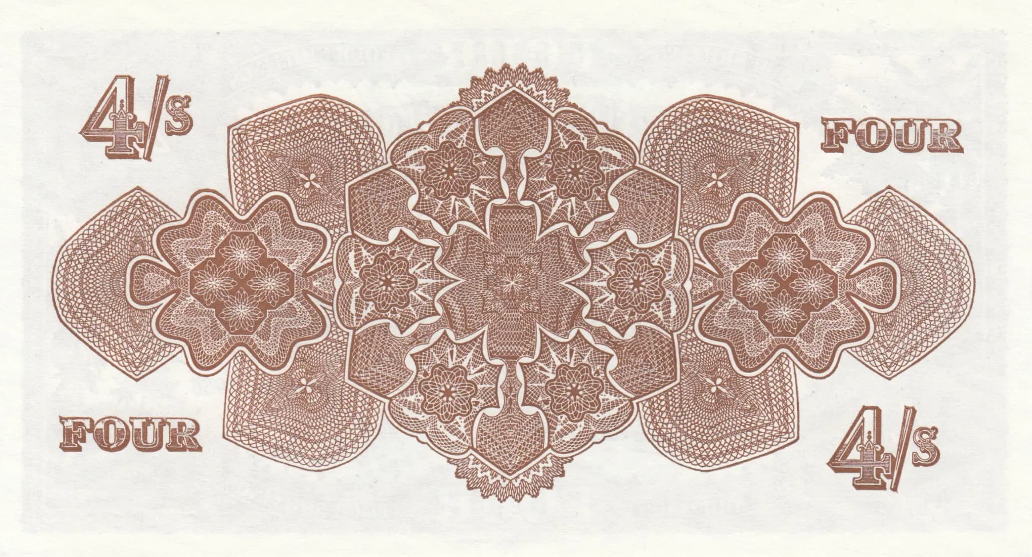 4 shillings 1966 from Tonga, P-9d (1966) — image 2