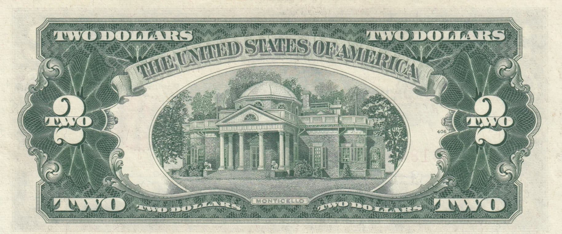 2 dollars 1953C from United States of America, P-380c () — image 2