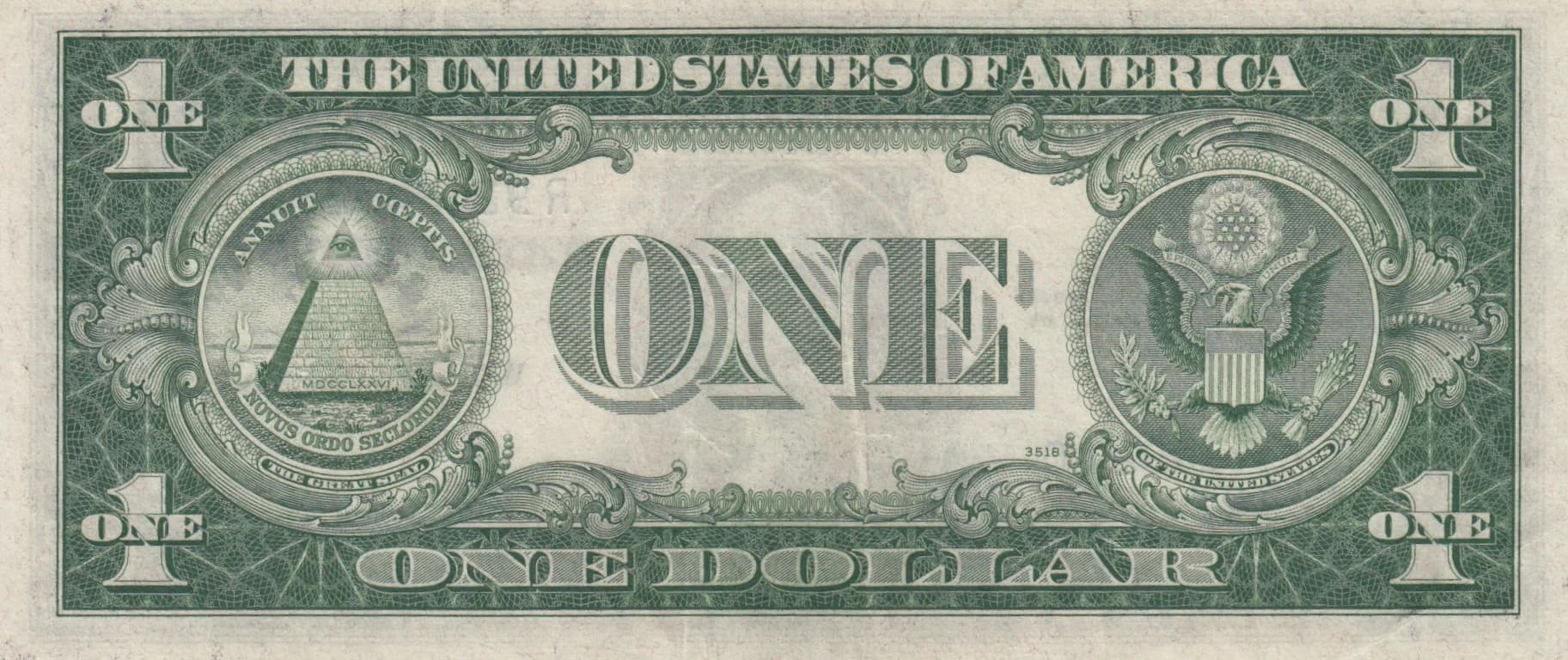 1 dollar 1935A from United States of America, P-416AY () — image 2