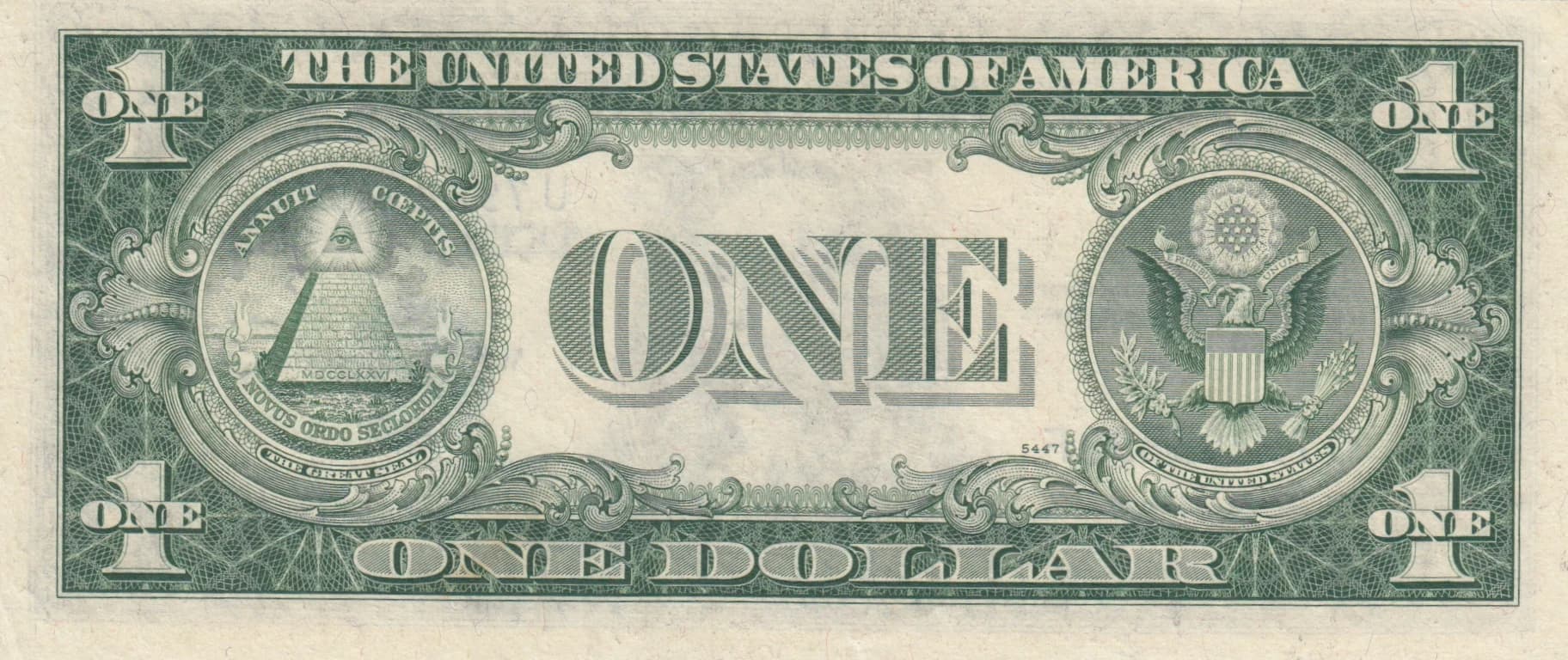 1 dollar 1935D from United States of America, P-416D2 () — image 2