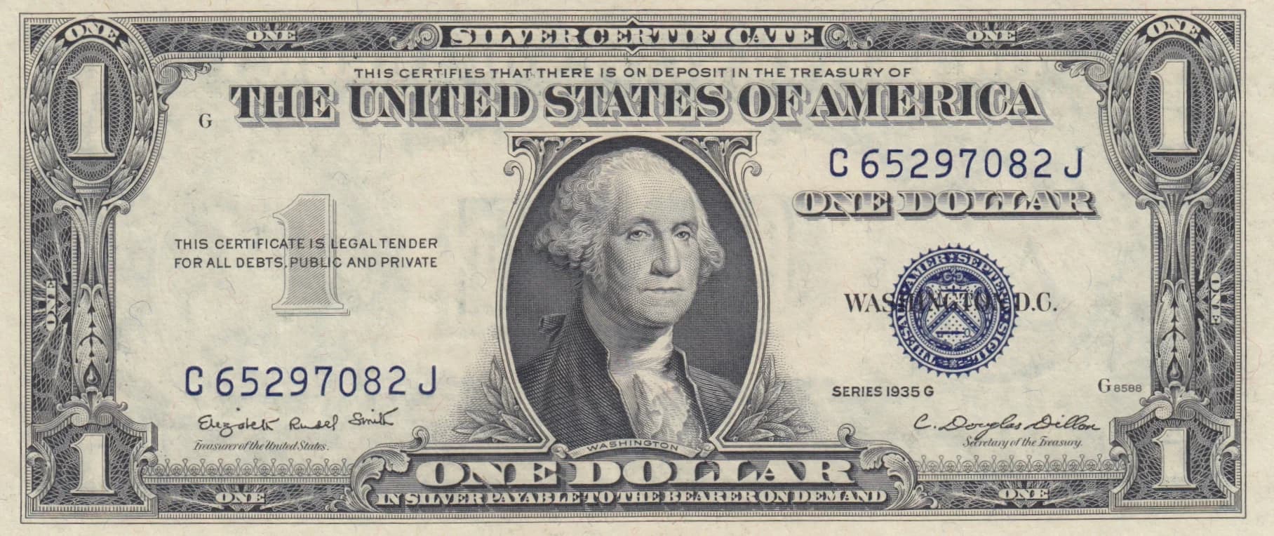 1 dollar 1935G from United States of America, P-416NM () — image 1