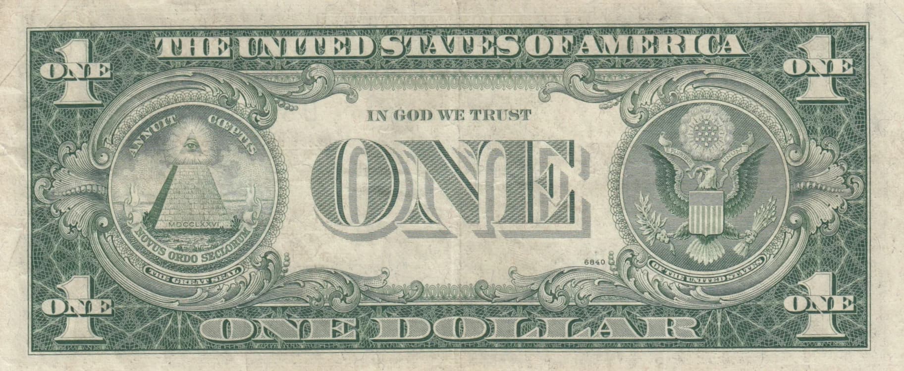 1 dollar 1935H from United States of America, P-416WMh () — image 2