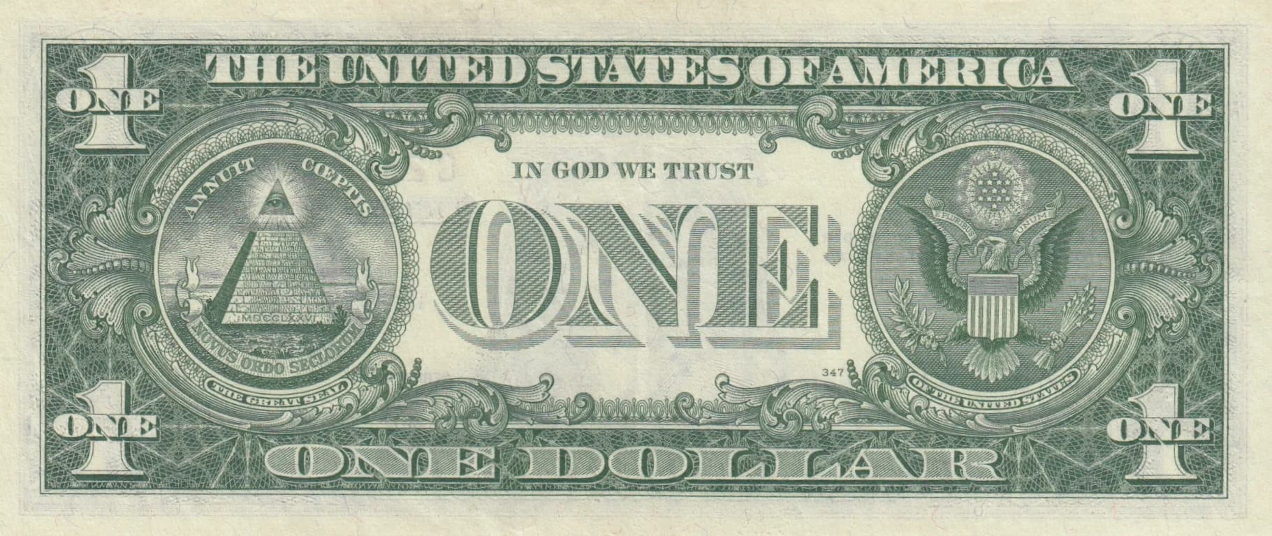 1 dollar 1957A from United States of America, P-419a () — image 2