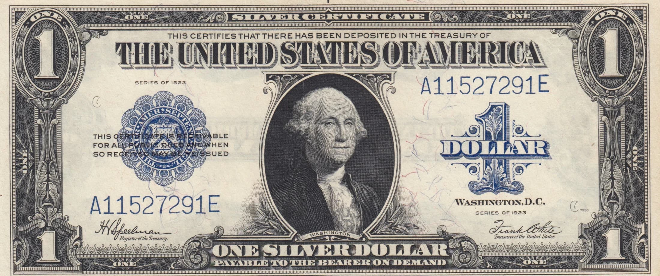 1 dollar 1923 from United States of America, P-342(1) (1923) — image 1