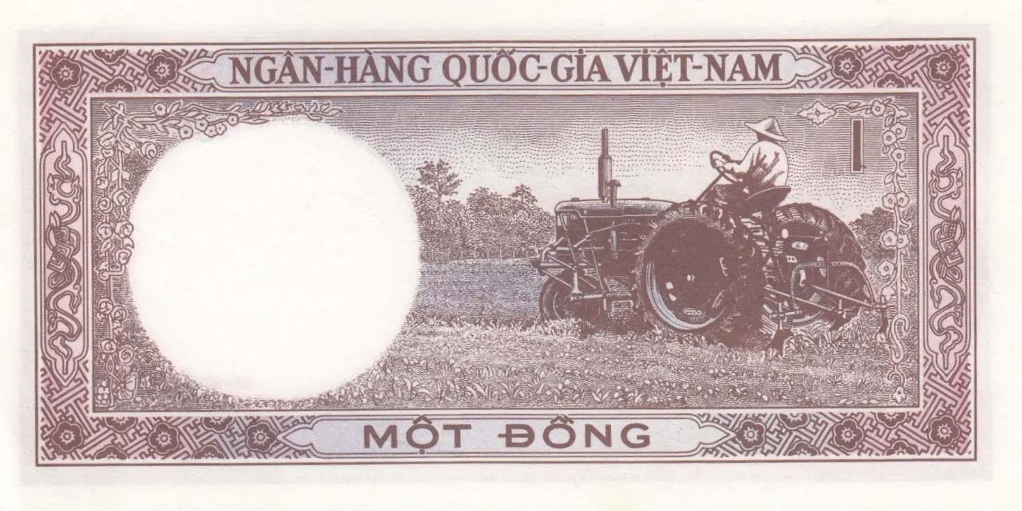 1 dong 1964 from Vietnam South, P-15 (1964) — image 2