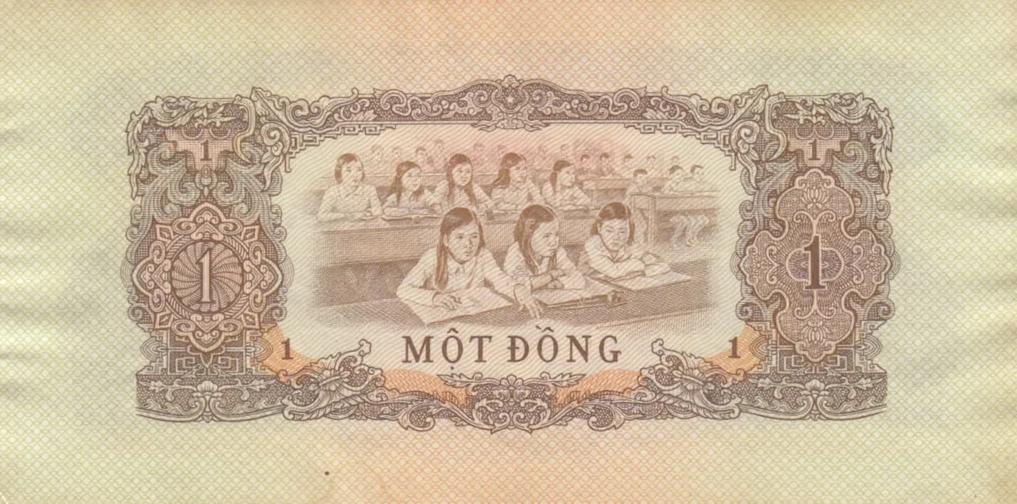 1 dong 1963 from Vietnam South, P-R4 (1963) — image 2