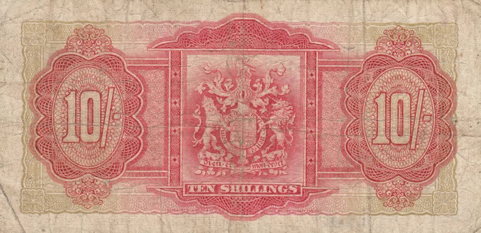 10 shillings 1937 from Bermuda, P-10b (1937) — image 2