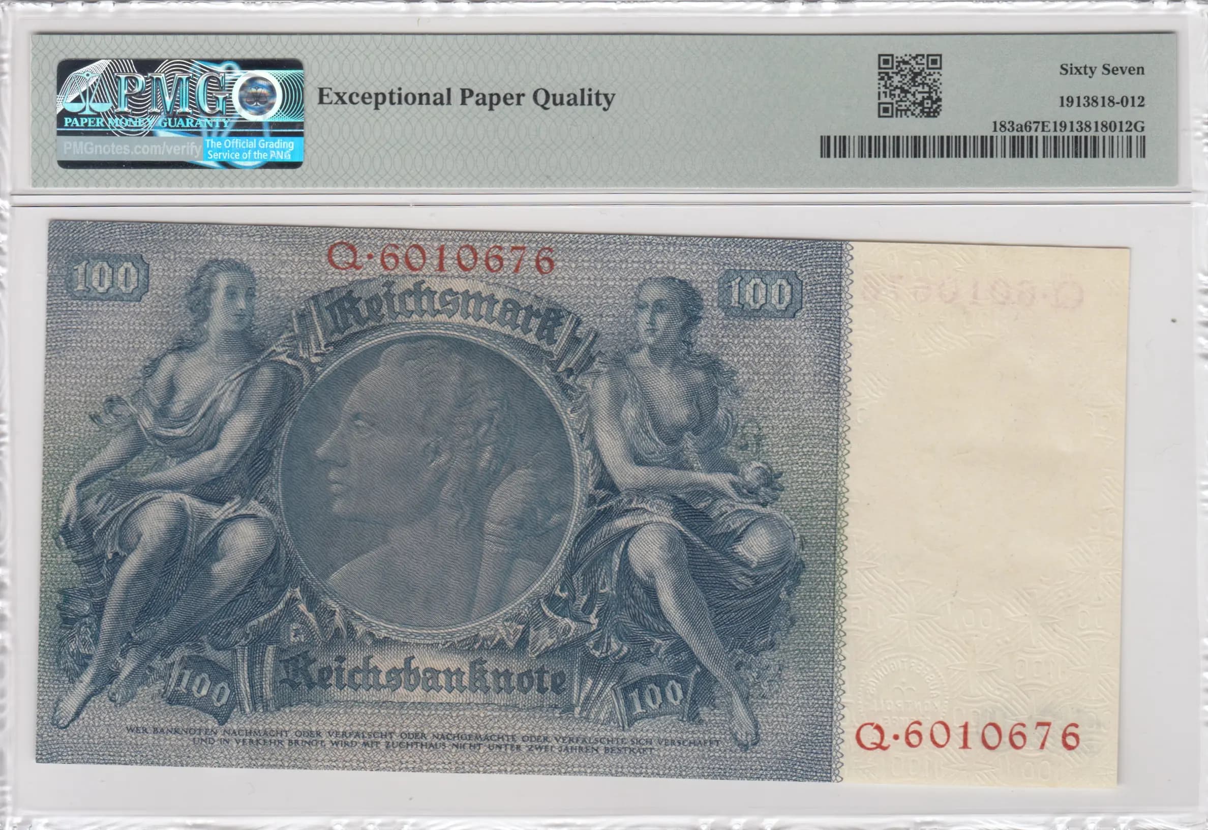 100 reichsmark 1935 from Germany, P-183a (1935) — image 2