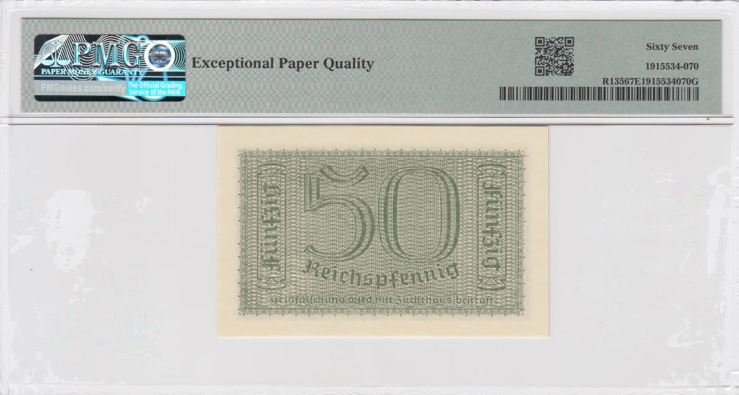 50 reichspfennig 1940 from Germany, P-R135 (1940) — image 2