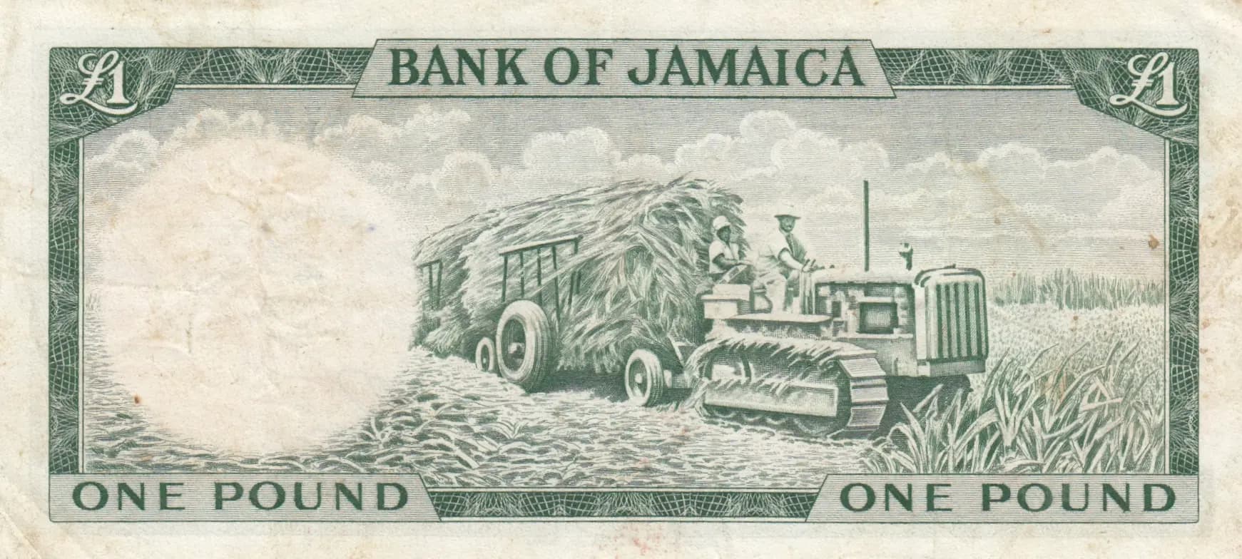 1 pound 1964 from Jamaica, P-51Cb (1964) — image 2