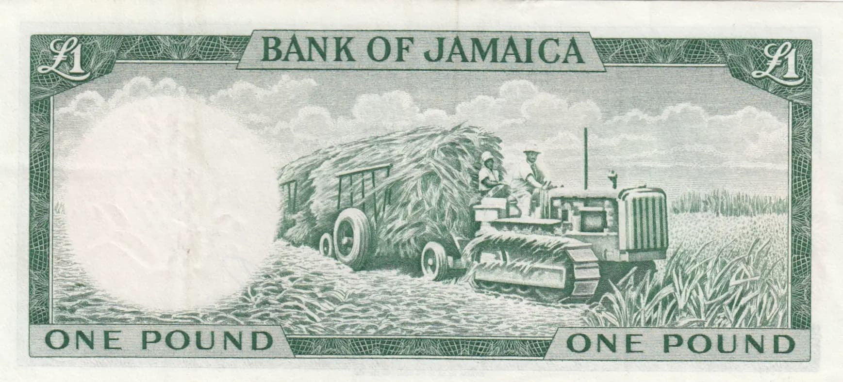 1 pound 1961 from Jamaica, P-51 (1961) — image 2