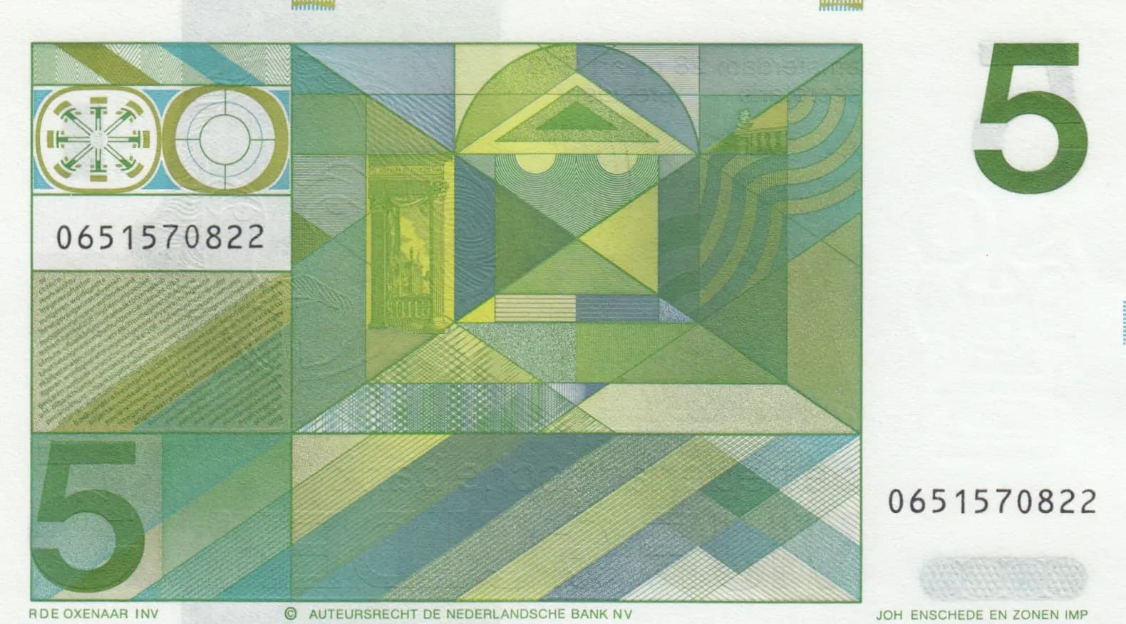 5 gulden 1973 from Netherlands, P-95 (1973) — image 2