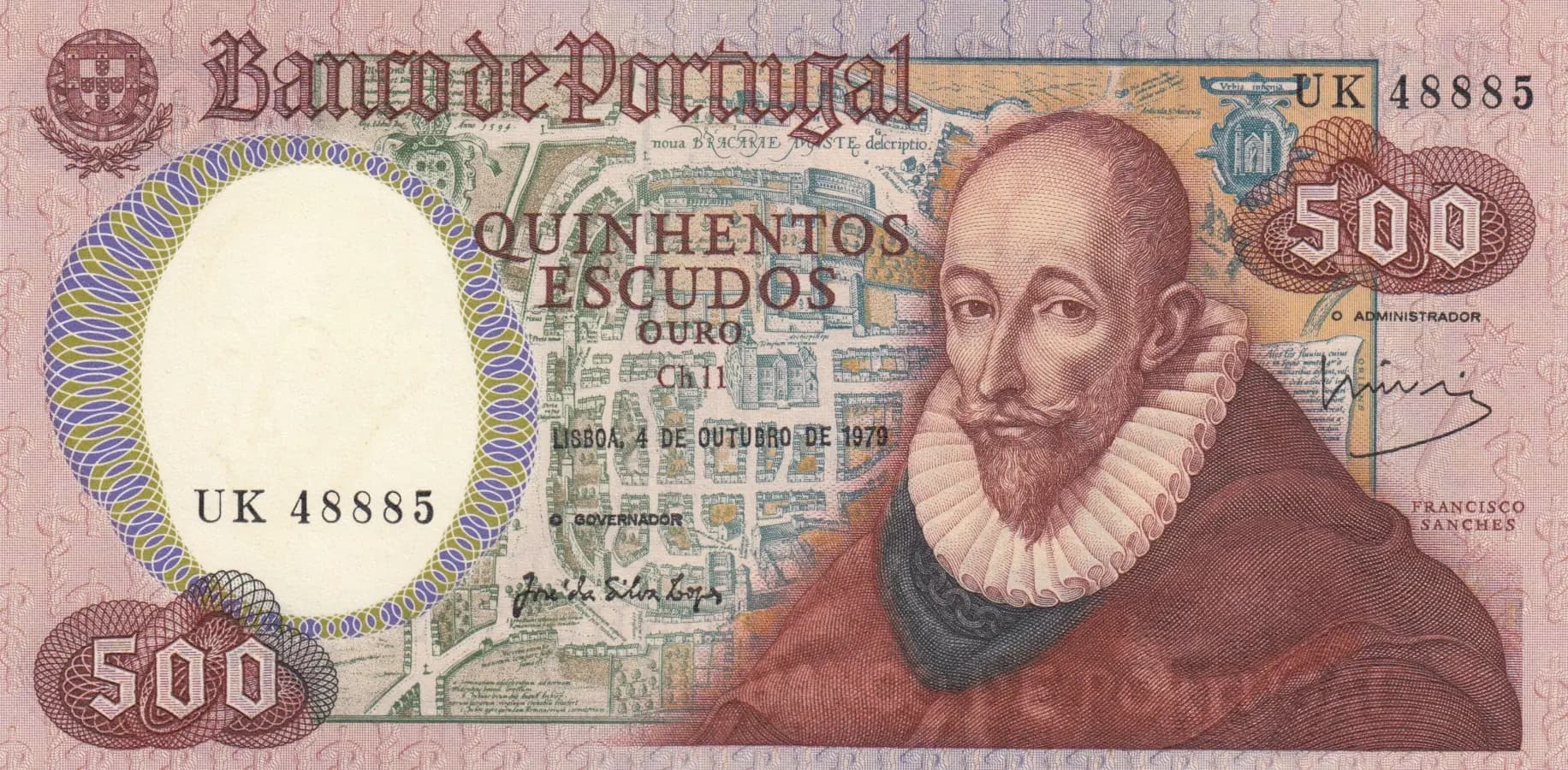 500 escudos 1979 from Portugal, P-177(8) (1979) — image 1