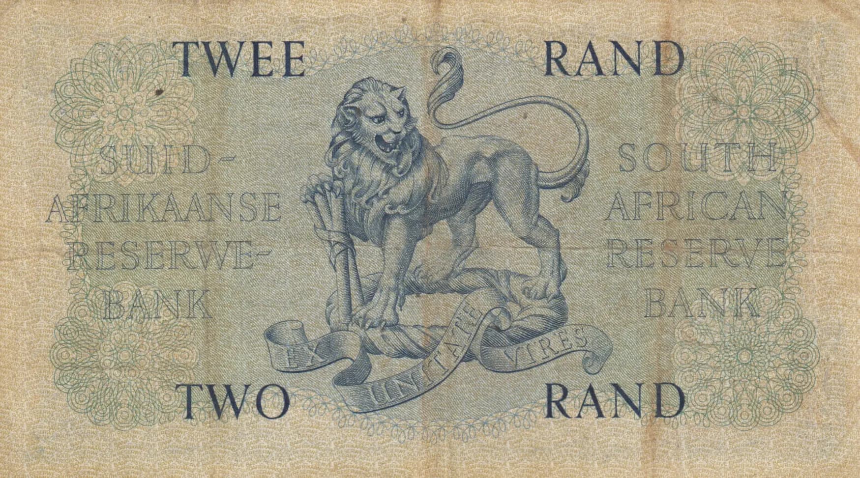 2 rand 1961 from South Africa, P-105a (1961) — image 2