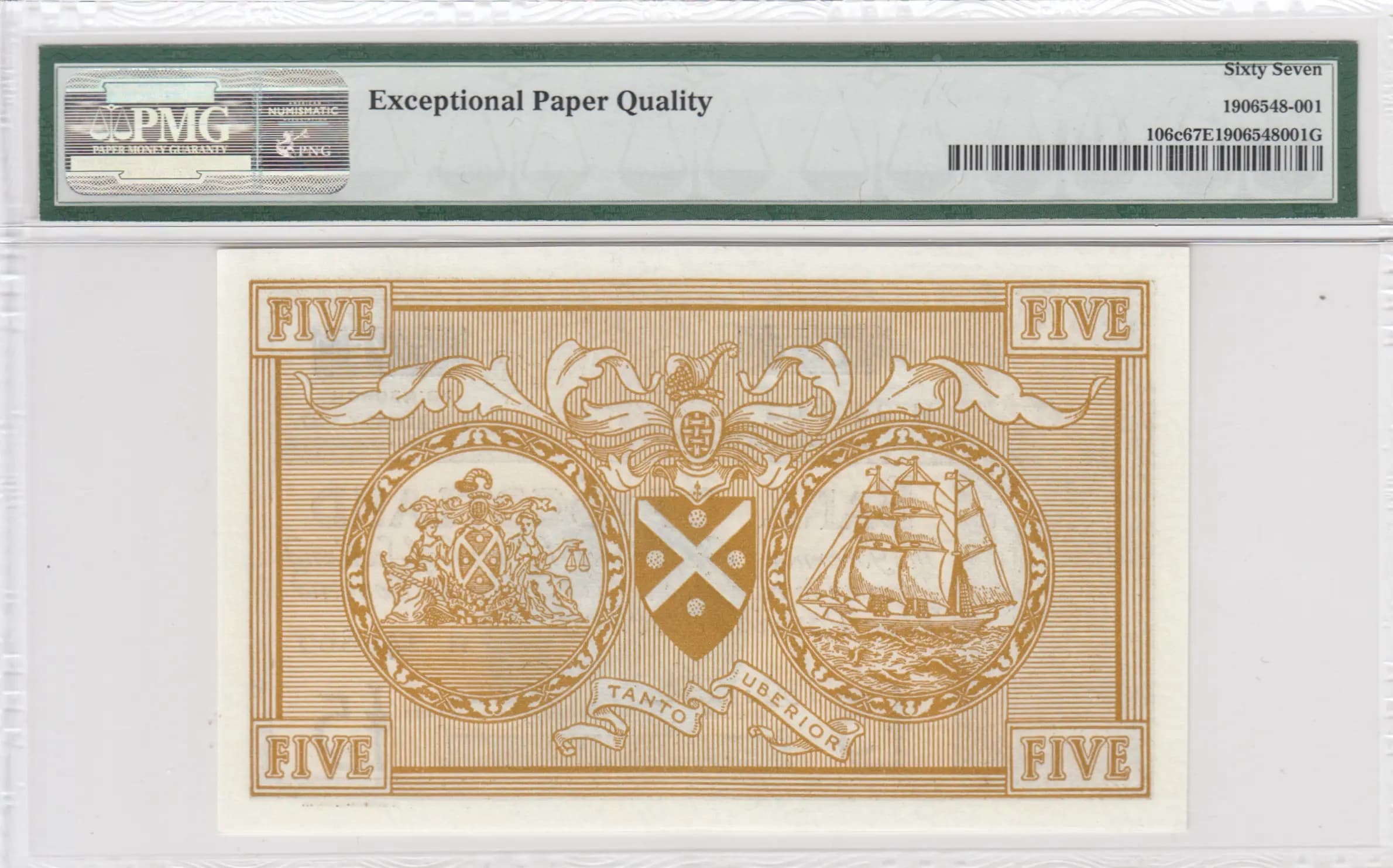 5 pounds 1967 from Scotland, P-106c (1967) — image 2