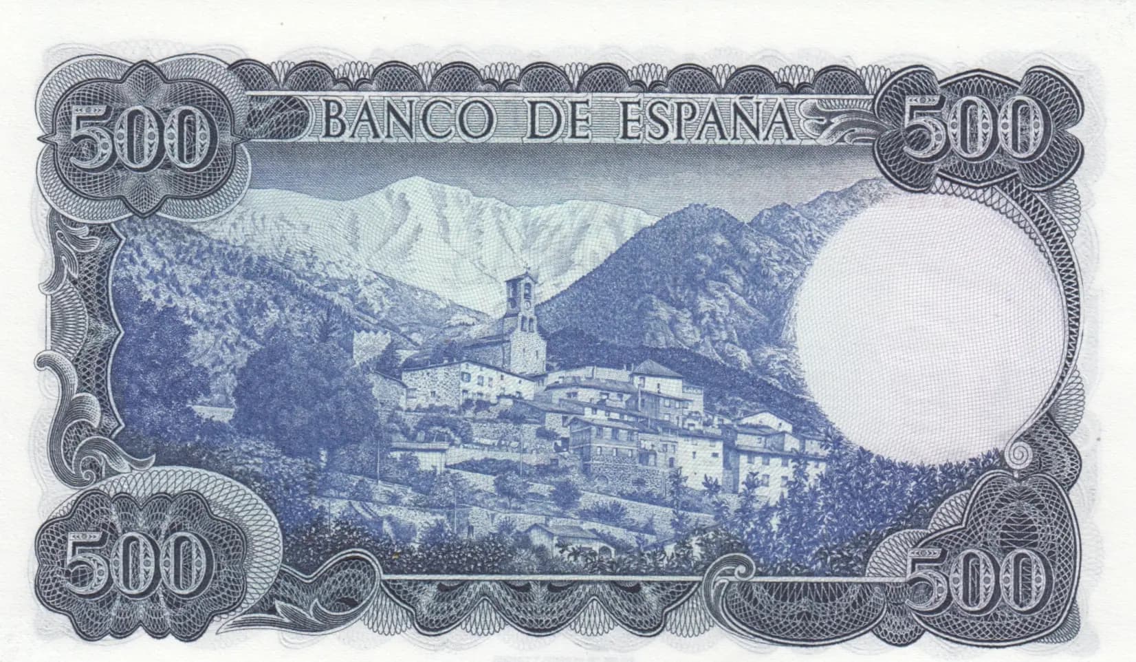 500 pesetas 1971 from Spain, P-153 (1971) — image 2