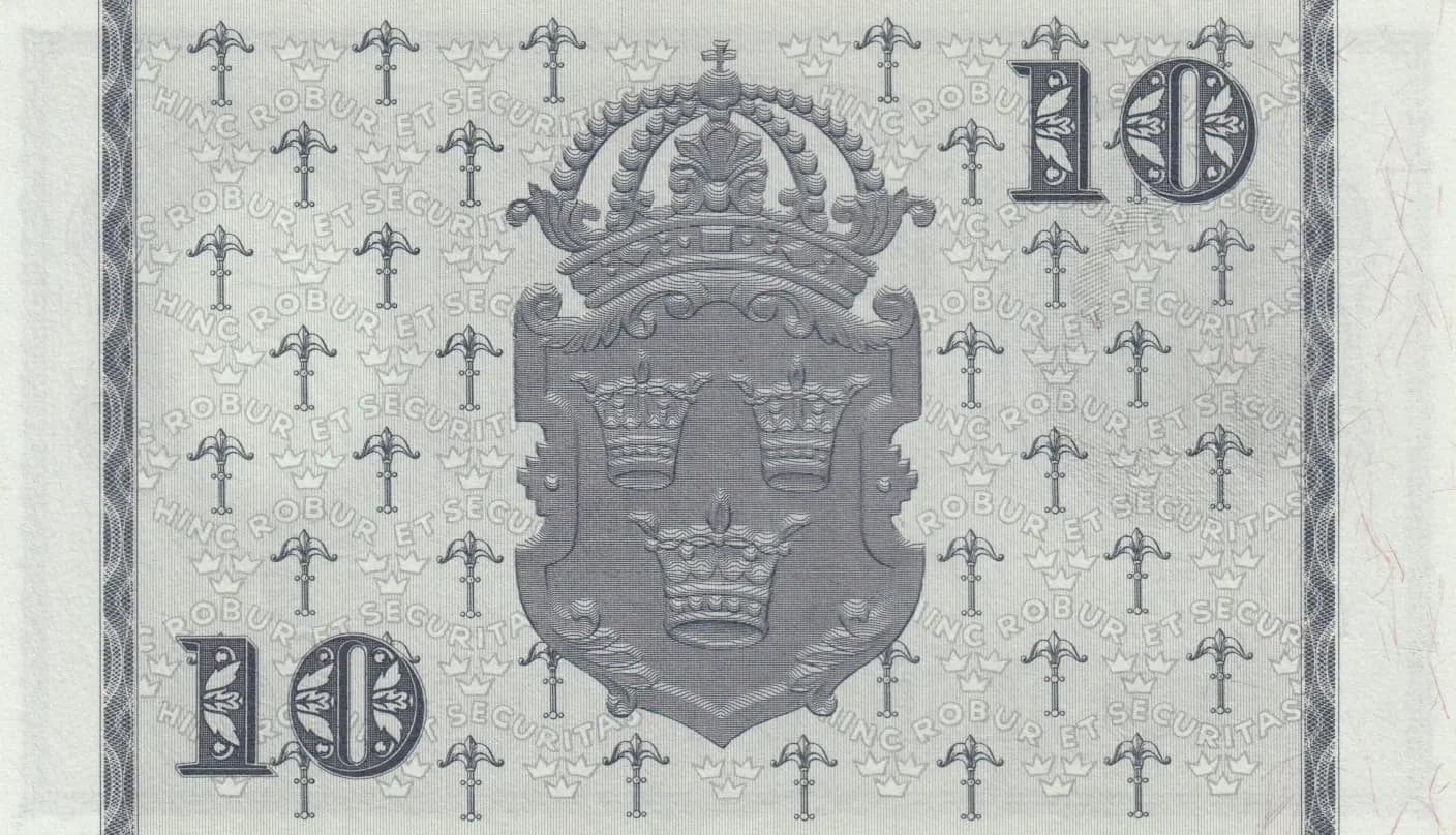 10 kronor 1955 from Sweden, P-43c (1955) — image 2