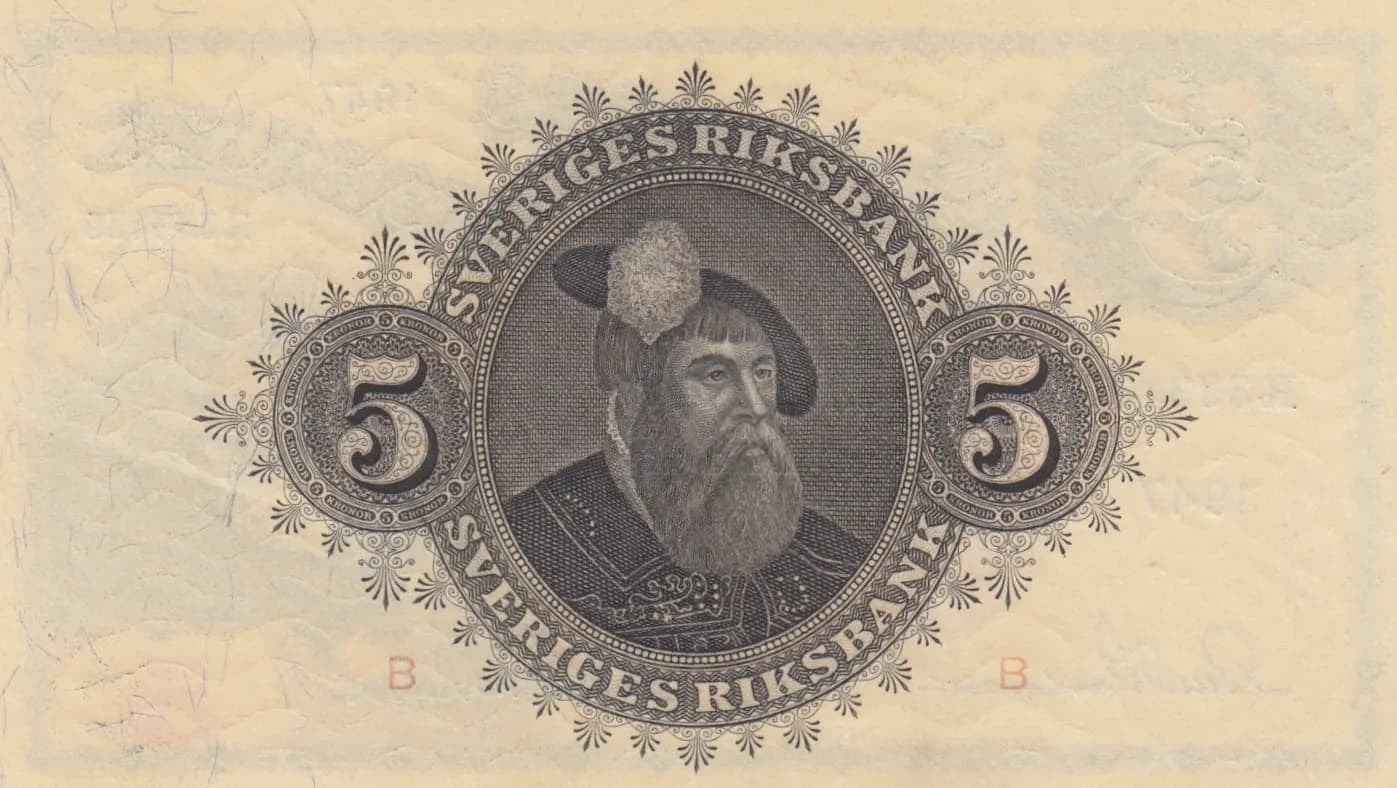 5 kronor 1947 from Sweden, P-33ad (1947) — image 2