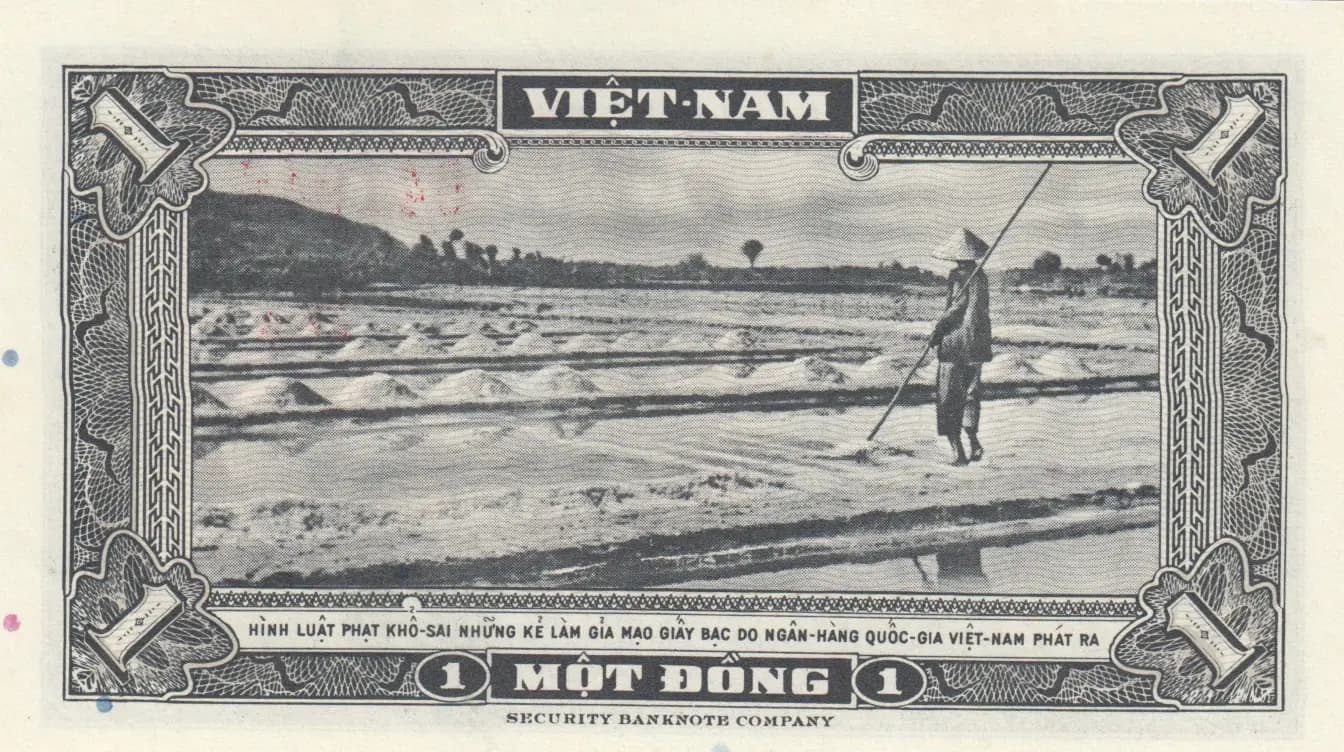 1 dong 1955 from Vietnam South, P-11 (1955) — image 2
